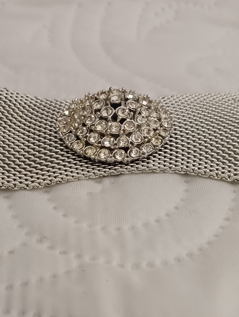 Judy Lee Art Deco Revival Vintage Bracelet Silver - Picture 13 of 13